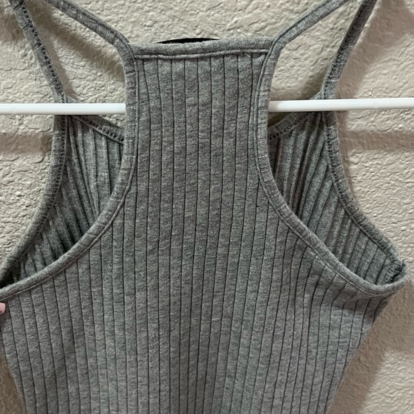 Women’s SHEIN Blue And Grey Crop Top Racerback Tank Top Combo! - Picture 3 of 6